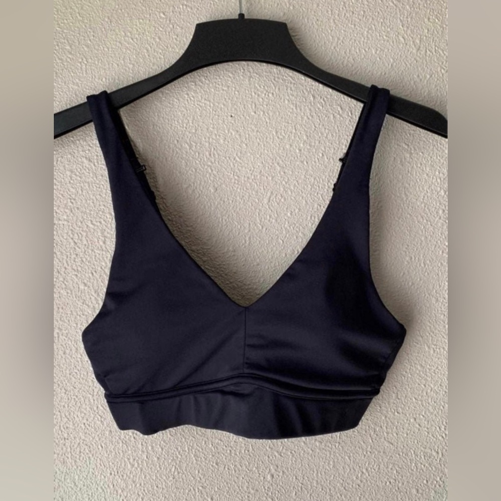 Fabletics Black All Day Every Day Adjustable Bra, Size Small
